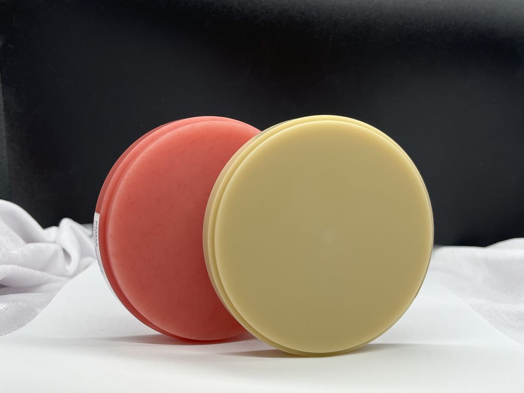 অডিয়েন্টাল ডেন্টাল পিএমএ ব্লক 98 * 10 মিমি যথার্থতা ফ্রিজ স্থায়ী সাময়িক মুকুট জন্য