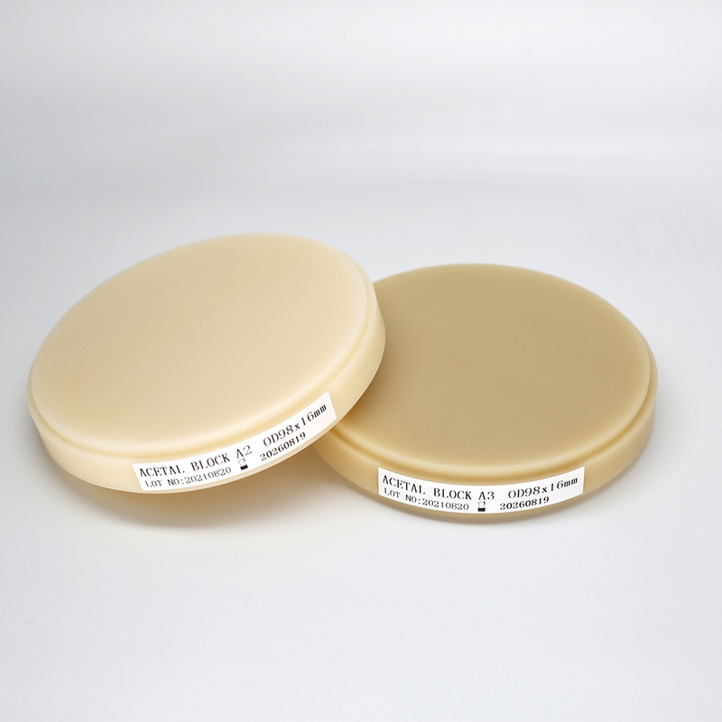 Customizable Dental Pmma Block for Temporary Crowns and Bridges 150Mpa Flexural Strength