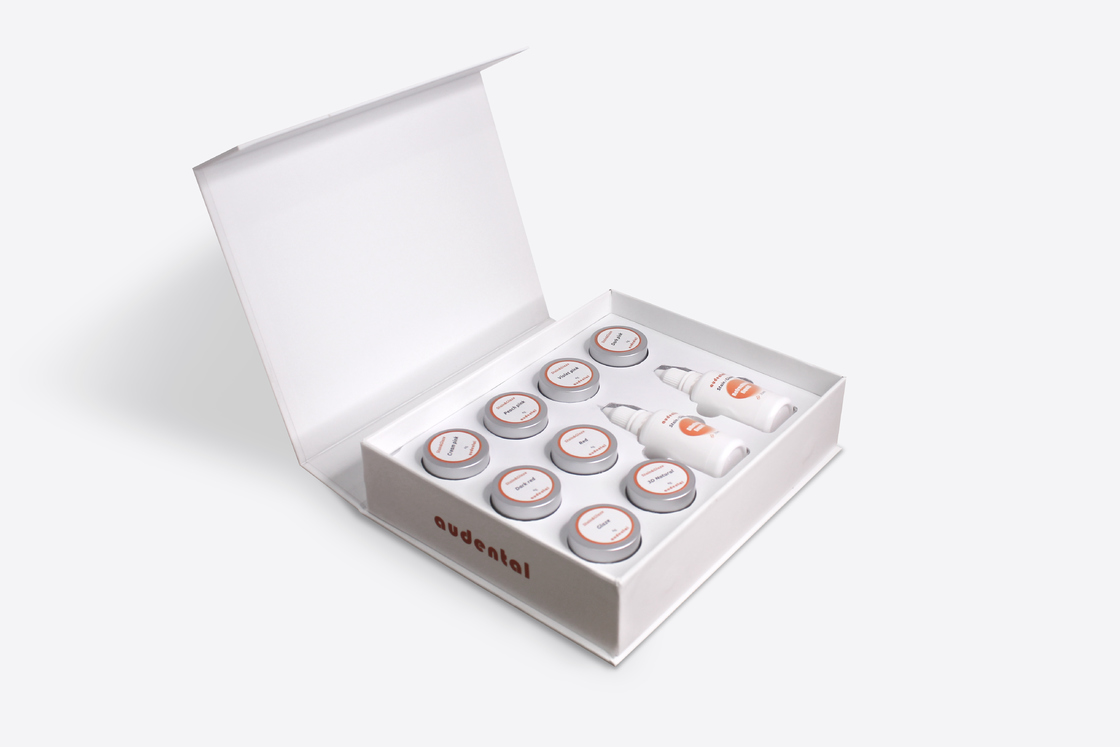 দন্তচিকিৎসা পরীক্ষাগার স্টেইন ও গ্লেজ পেস্ট ২৫ মিলি তরল ৪ গ্রাম ৩ডি গ্লেজ পেস্ট স্টেইন এবং গ্লেজিং উপাদান