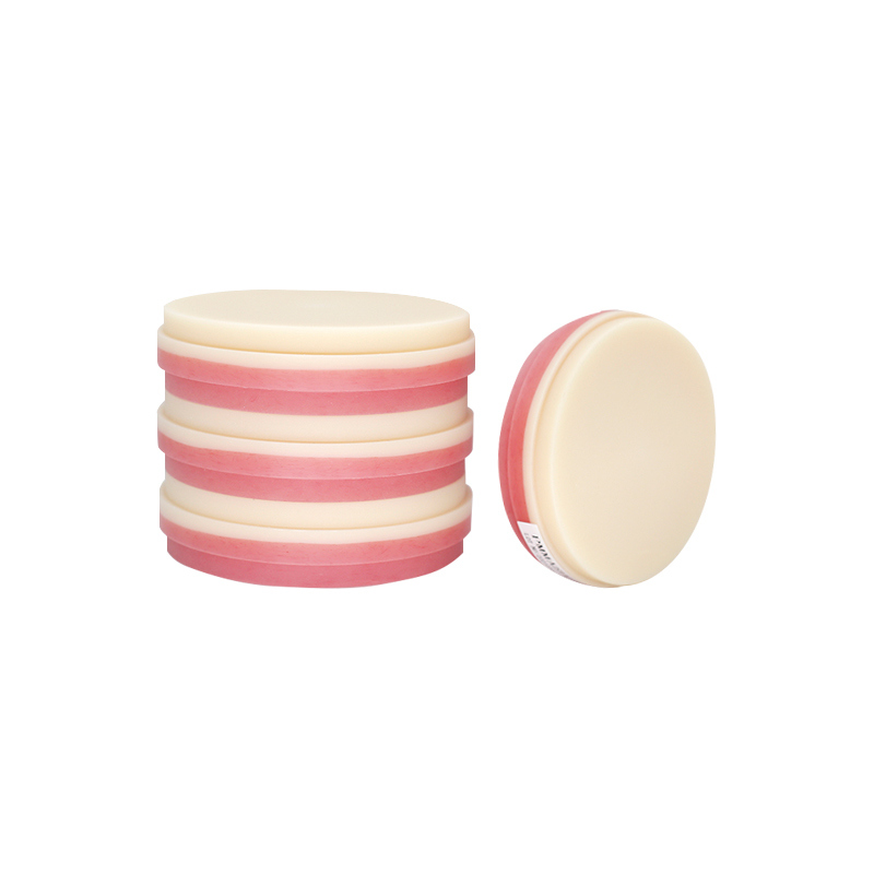 টেকসই এবং জলরোধী গোলাপী-A2 ডেন্টাল PMMA ব্লক, শক্তিশালী এবং মজবুত পুনরুদ্ধারের জন্য