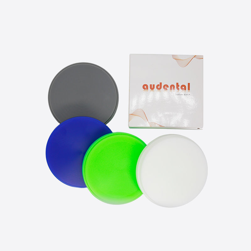 নীল সবুজ বা সাদা থেকে এবং OEM সার্ভিসের সাথে ডেন্টাল ওয়াক ডিস্কের সাথে নিখুঁত ওক্লুসাল মর্ফোলজি অর্জন করুন