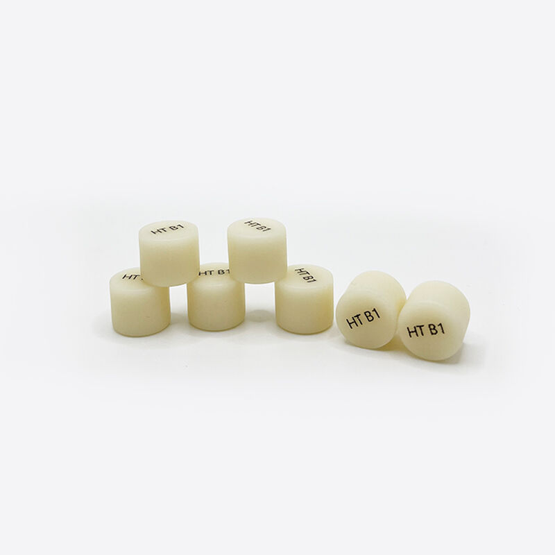 ডেন্টাল গ্লাস সিরামিক উচ্চ স্বচ্ছতা এবং শক্তিশালী আঠালো প্রস্তাব ফিনিস মুকুট জন্য আদর্শ সামনের সেতু এবং inlays