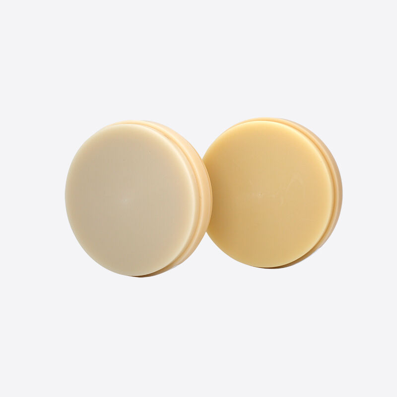 ডেন্টাল ল্যাব মিলিং উপাদান পিঙ্ক-A2 PMMA ব্লক সম্পূর্ণ ডেন্টারের জন্য 98mm/95mm আকার এবং আকৃতি