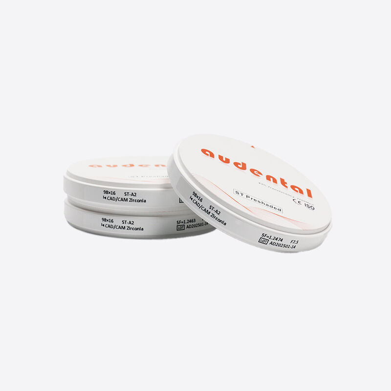 প্রাক ছায়াময় জিরকোনিয়া ব্লক ম্যানুয়াল রঙিন ছাড়াই ধারাবাহিক রঙের ফলাফল সহ দ্রুত সঠিক পুনরুদ্ধারের জন্য ডিজাইন করা হয়েছে