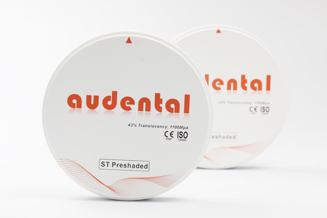 প্রি-শেডেড জিরকোনিয়া ব্লক যা প্রাকৃতিক দাঁতের পুনরুদ্ধারের জন্য অভিন্ন রঙের নির্ভুলতা এবং উচ্চ স্বচ্ছতা প্রদান করে