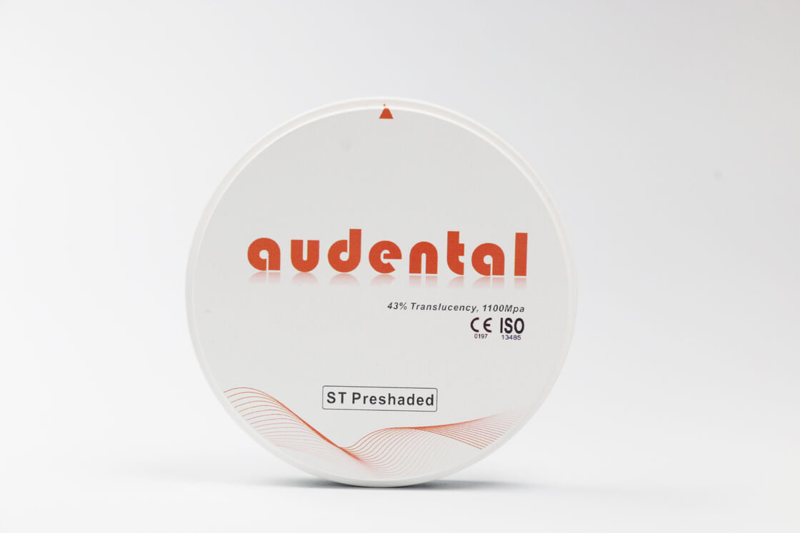 প্রি-শেডেড জিরকোনিয়া ব্লক যা প্রাকৃতিক দাঁতের পুনরুদ্ধারের জন্য অভিন্ন রঙের নির্ভুলতা এবং উচ্চ স্বচ্ছতা প্রদান করে