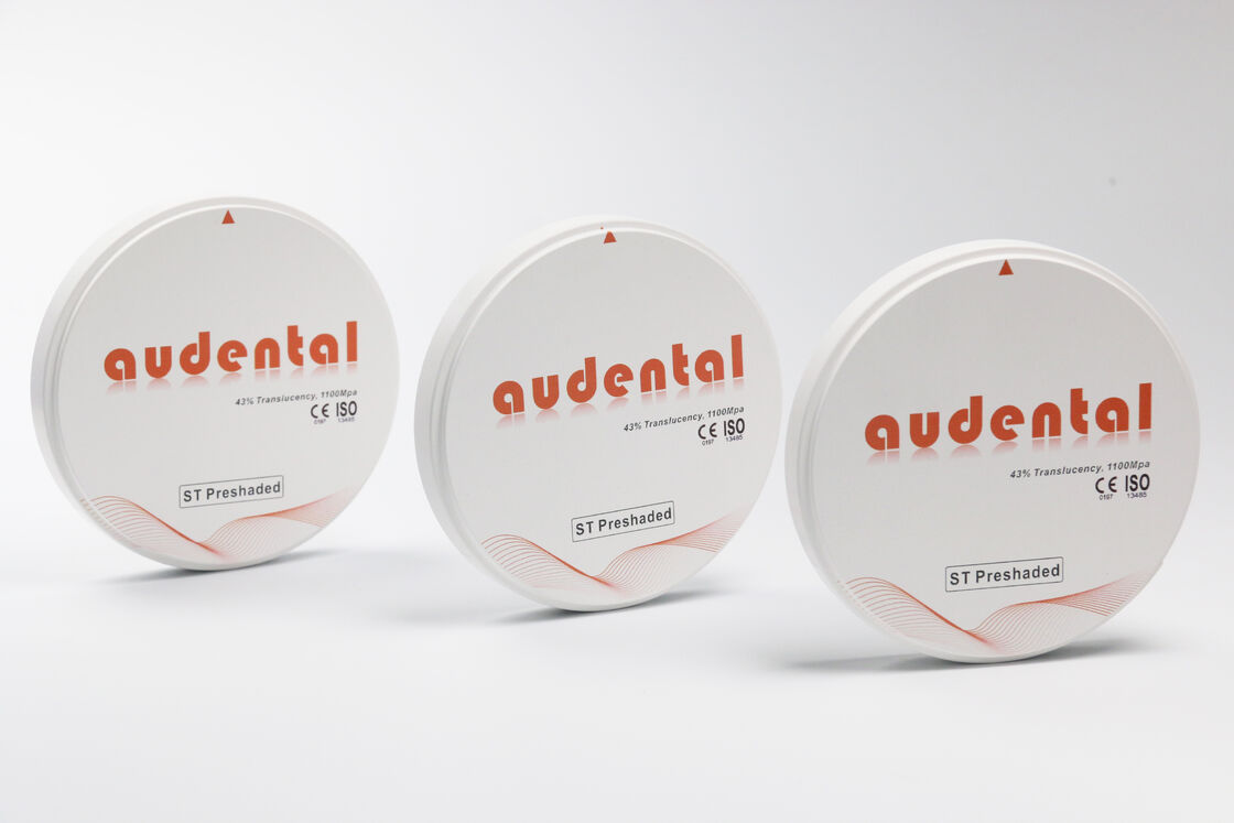 প্রি-শেডেড জিরকোনিয়া ব্লক যা প্রাকৃতিক দাঁতের পুনরুদ্ধারের জন্য অভিন্ন রঙের নির্ভুলতা এবং উচ্চ স্বচ্ছতা প্রদান করে