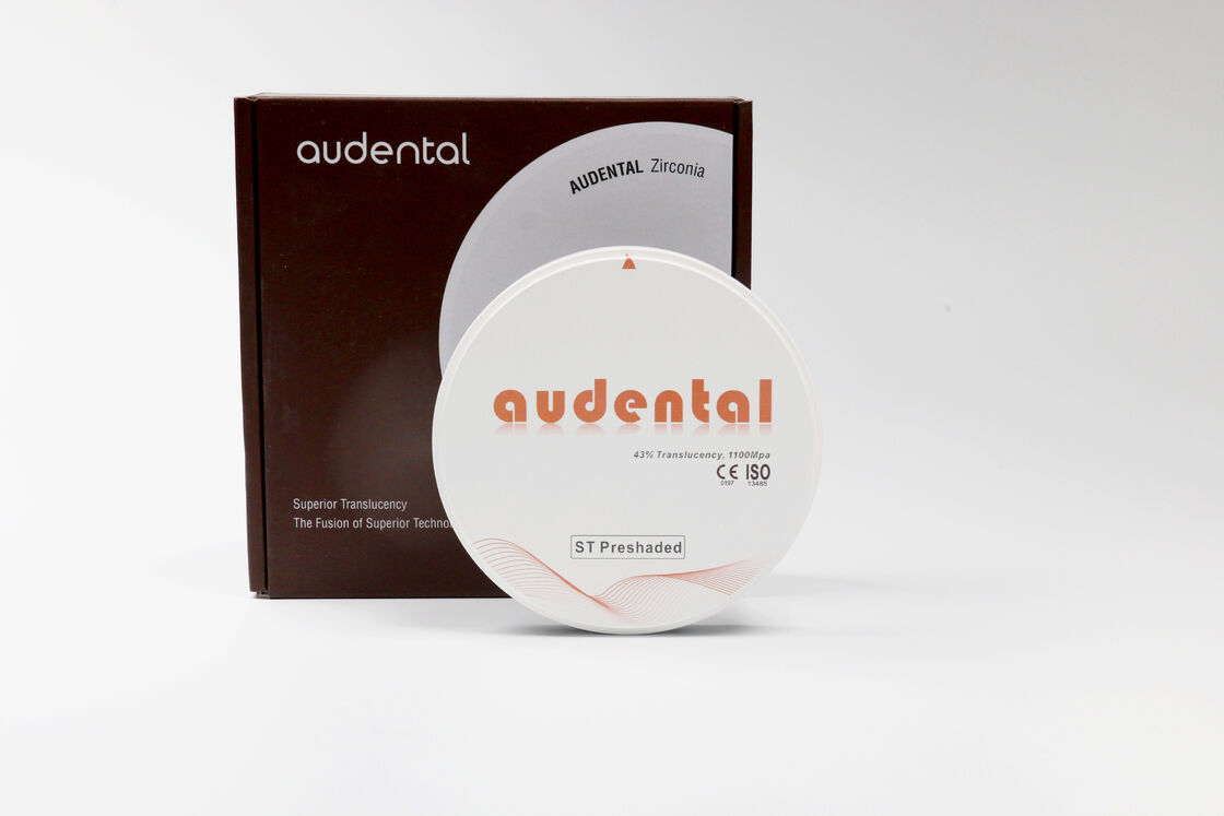 প্রাক-ছায়াময় জিরকনিয়াম ব্লক যা প্রমাণিত জৈব সামঞ্জস্যতা এবং নিরাপদ দাঁতের জন্য মেডিকেল ডিভাইস প্রয়োজনীয়তার সাথে সম্মতি দেয়