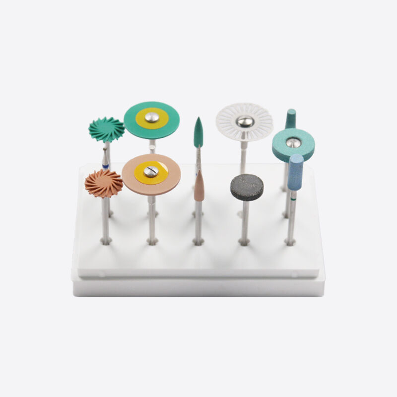 জিরকোনিয়া পলিশিং বার পেশাদার ডায়মন্ড ডেন্টাল টুল জিরকোনিয়া পিএমএমএ মোম সিই সার্টিফিকেশন এবং পাঁচ দিয়ে পলিশ করার জন্য