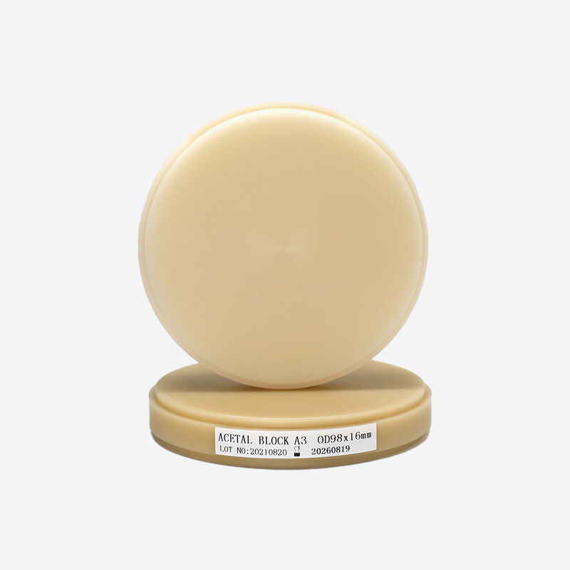 ড্যান্টাল পিএমএমএ ব্লক গোলাপী এ 2 রঙের প্রাকৃতিক গিন্জিভা নান্দনিকতার জন্য আদর্শ অস্থায়ী মুকুট সেতু এবং দাঁতের কাঠামো