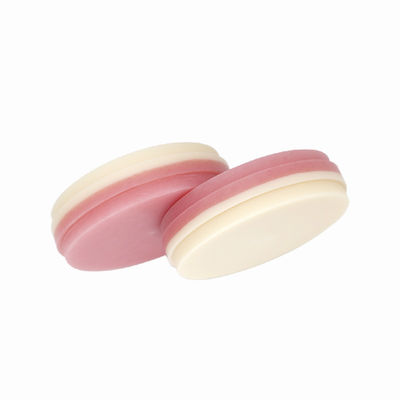 ব্রিজ ডেন্টাল Pmma ব্লক 98mm / 95mm Pmma ডেনচার বেস পিঙ্ক-A2