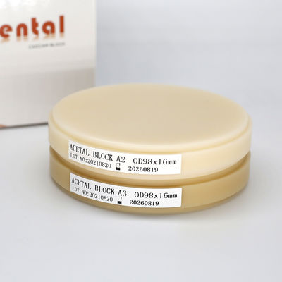 Audental Mono Multilayer Resin CAD CAM Material Punk Blank PMMA ব্লক