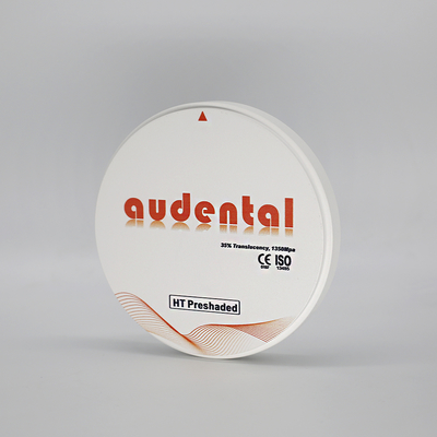 Audental Best Price HT হোয়াইট জিরকোনিয়া ব্লক ডেন্টাল ল্যাব CAD CAM সিস্টেম ডেন্টাল কনজিউমেবল ডেন্টাল জিরকোনিয়া