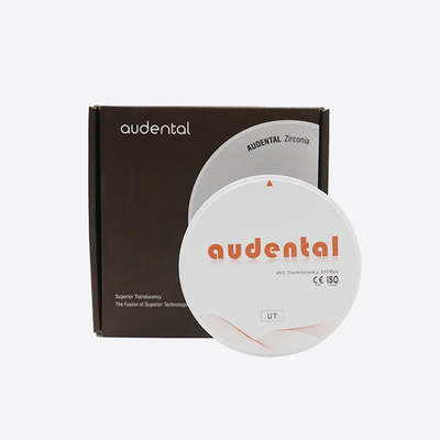 Audental Hot Product UT/DUT হোয়াইট ডেন্টাল জিরকোনিয়া ডেন্টাল ল্যাবের জন্য ভাল দাম