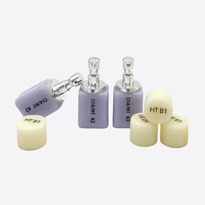 ডেন্টাল গ্লাস সিরামিকস লিথিয়াম ডিসিলিক্যাট উপাদান যা সামনের দাঁতের কাজের জন্য শক্তি এবং নান্দনিক কর্মক্ষমতা প্রদান করে