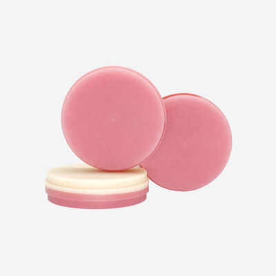 ড্যান্টাল পিএমএমএ ব্লক গোলাপী এ 2 রঙের প্রাকৃতিক গিন্জিভা নান্দনিকতার জন্য আদর্শ অস্থায়ী মুকুট সেতু এবং দাঁতের কাঠামো